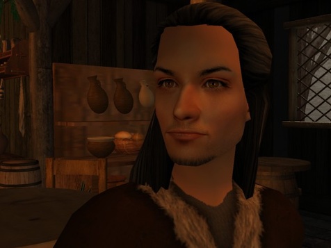 He smiled vaguely and studied Araphel's face.