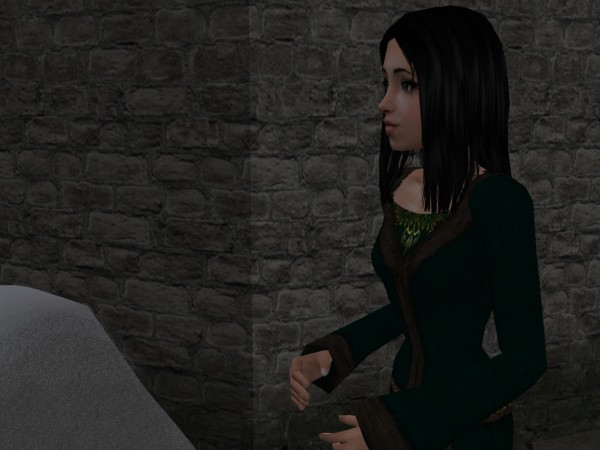 She determined its insolence could not be borne.