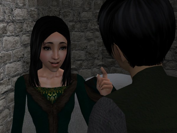 'I know whom she does like, and it isn't you!'
