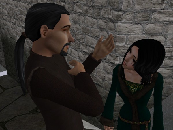 'Your ladyship did tell me not to listen to anything he said...'