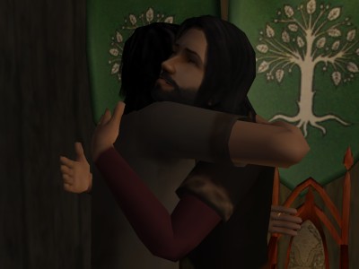 Sigefrith turned just in time to be caught up in a violent embrace.