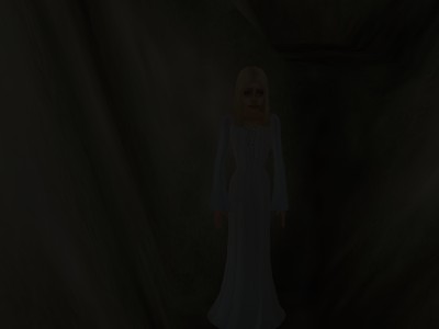 As soon as her feet touched the floor of the cave, Iylaine came back to herself.