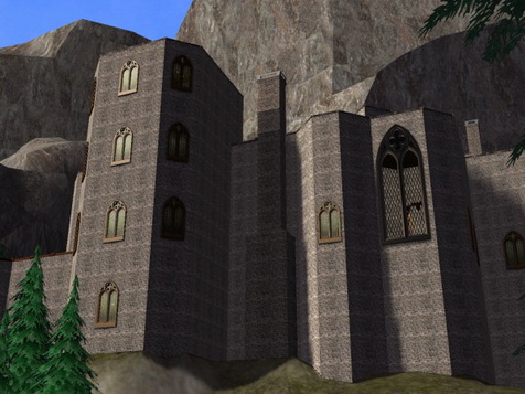 Egelric's castle.