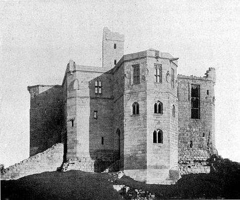 Warkworth Castle.