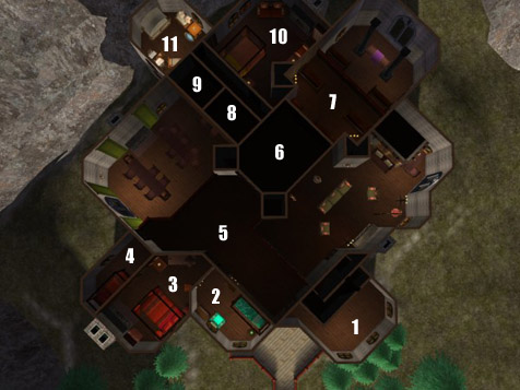 Egelric's castle: Second Floor Plan